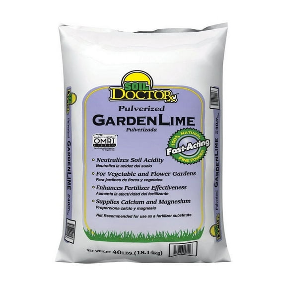 Oldcastle Soil Doctor 50051550 Pulverized Garden Limestone, 40-Pound