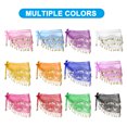 thumbnail image 5 of Uxcell Women's Belly Dance Hip Scarf with Sequins Triangle Wrap Skirts Waist Chain for Party Costume Performance Yellow, 5 of 7