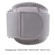 thumbnail image 2 of Correa de soporte para codo soporte de tenis de nailon ajustable (gris), 2 of 3