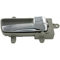 Dorman 82341 Interior Door Handle for Specific Nissan Models, Chrome Lever; Gray Housing