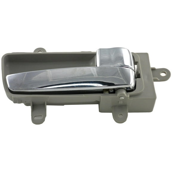 Dorman 82341 Interior Door Handle for Specific Nissan Models, Chrome Lever; Gray Housing