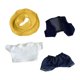 thumbnail image 4 of Ropa para muñecas Hugo Amarillo 17cm Accesorios para fotografías elegantes, 4 of 9