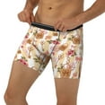 thumbnail image 3 of Easygdp Key Lock And Flowers Men's Boxer Briefs Men’s Underwear Boxer Briefs for Men, 3 of 7
