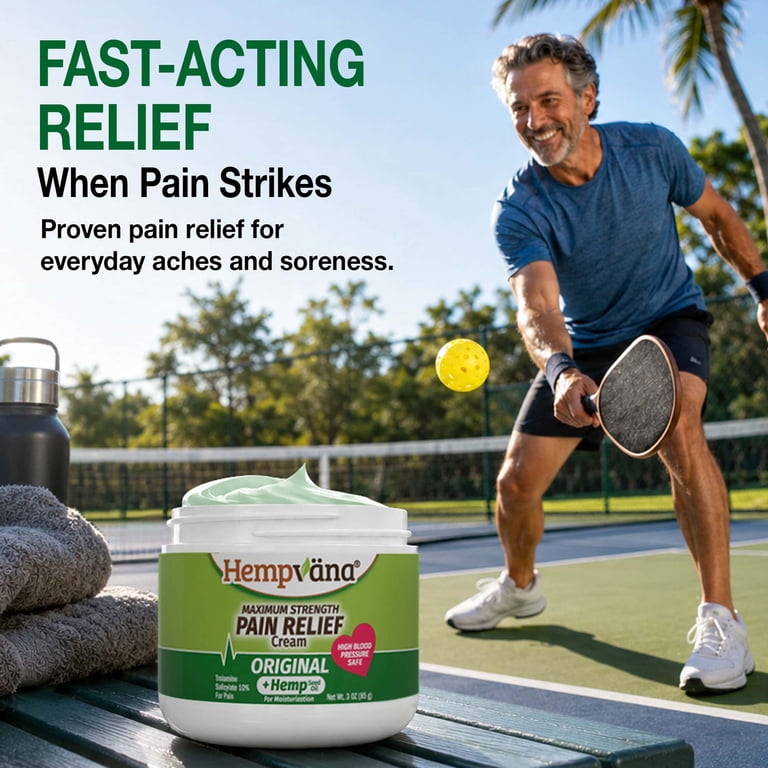Hempvana Original Pain Relief Cream, Hemp Oil Formula photo 4