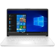 HP - 14 Laptop - Intel Celeron - 4GB Memory - 64GB eMMC - Snowflake white