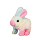 thumbnail image 5 of Juguete Conejo Conejito Realista Pet Pascua Regalos para () Purple, 5 of 7