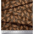 thumbnail image 3 of Soimoi Modal Satin Fabric Berries Fruits Printed Fabric 1 Yard 42 Inch Wide, 3 of 3