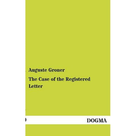 The Case Of The Registered Letter Walmart Com