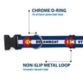 thumbnail image 5 of Buckle-Down Pet Collar, Dog Collar Plastic Buckle, Colorado Steamboat Flag Blue White Red Yellow, 15 to 24 Inches 1.0 Inch Wide, 5 of 8