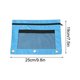 thumbnail image 2 of Estuche de Tres Agujeros, Gran Capacidad y Compartimento Transparente, Tela Resistente, Diseño de Doble Capa, Práctico Almacenamiento para Bolígrafos, Ideal para Oficina o Escuela, 25 X 19 Cm., 2 of 5