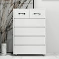 thumbnail image 2 of 6 Drawers Dressers UWR-Nite Chest of Drawer Bedroom Cabinet Tall Storage Nightstand Sidetable for Living Room, 2 of 7