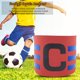 thumbnail image 5 of Brazalete de capitán de fútbol de partido de líder elástico banda de brazo de entrenamiento de fútbol de nailon Tmvgtek Para estrenar, 5 of 9