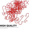thumbnail image 4 of 150Pcs Multiple Color Christmas Tree Ornament Hooks, Metal Wire Hanging Hook for Christmas Tree, Christmas Tree S- Hooks Ornament Hanger for Xmas Party Christmas Tree Decorations Supplies, 4 of 5