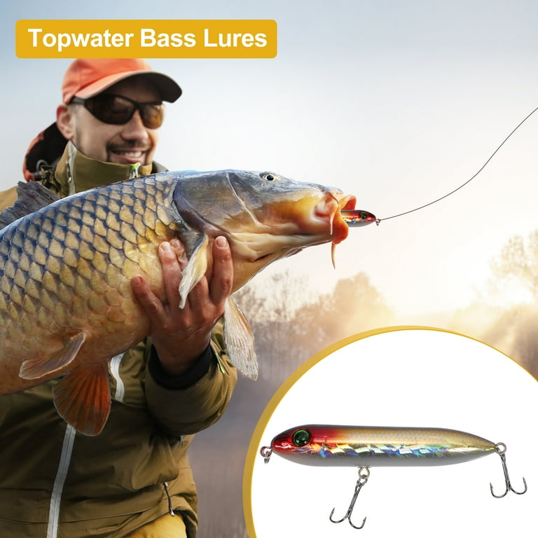 Unique Bargains Fishing Lures Catfish Rattling Line Float Lures Topwater Bass Lures Lifelike Bass Fishing Lures for Santee Rig Catfishing Black Yellow Unique Bargains Fishing Lures Catfish Rattling Line Float Lures Topwater Bass Lures Lifelike Bass Fishing Lures for Santee Rig Catfishing Black Yellow