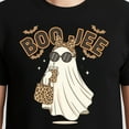 thumbnail image 3 of Boo JEE Boujee Pink Ghost Halloween October Vibes – T-Shirt, Hoodie & Sweatshirt – Spooky Chic – Festive Fun for All Ages, 3 of 6