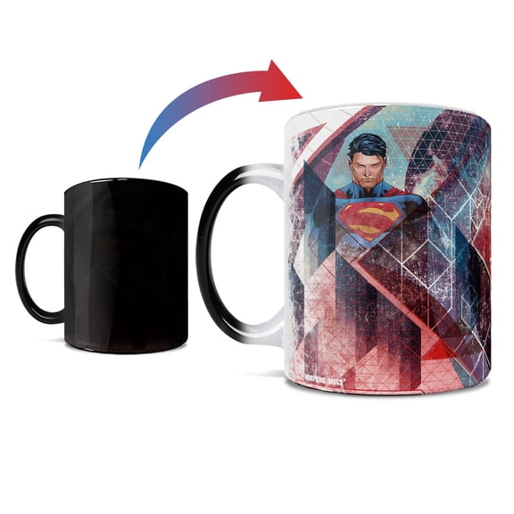 DC Comics (Superman - Geometric) Morphing Mugs® Heat-Sensitive Mug MMUG863