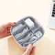 thumbnail image 4 of Inteprter Organizador de escritorio, caja de almacenamiento de para auriculares a prueba de polvo, contenedor de viaje, soporte para Cable de Carpetas de archivos Café, 4 of 6
