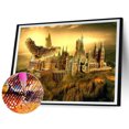 thumbnail image 2 of Taladro de pintura de diamante 5D Kits de bricolaje Ronda completa Harry Potter Castle Mosaic (E1967) FLhrweasw Nuevo, 2 of 9