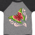 thumbnail image 4 of Inktastic Watermelon Butterfly Boys or Girls Baby Bodysuit, 4 of 5