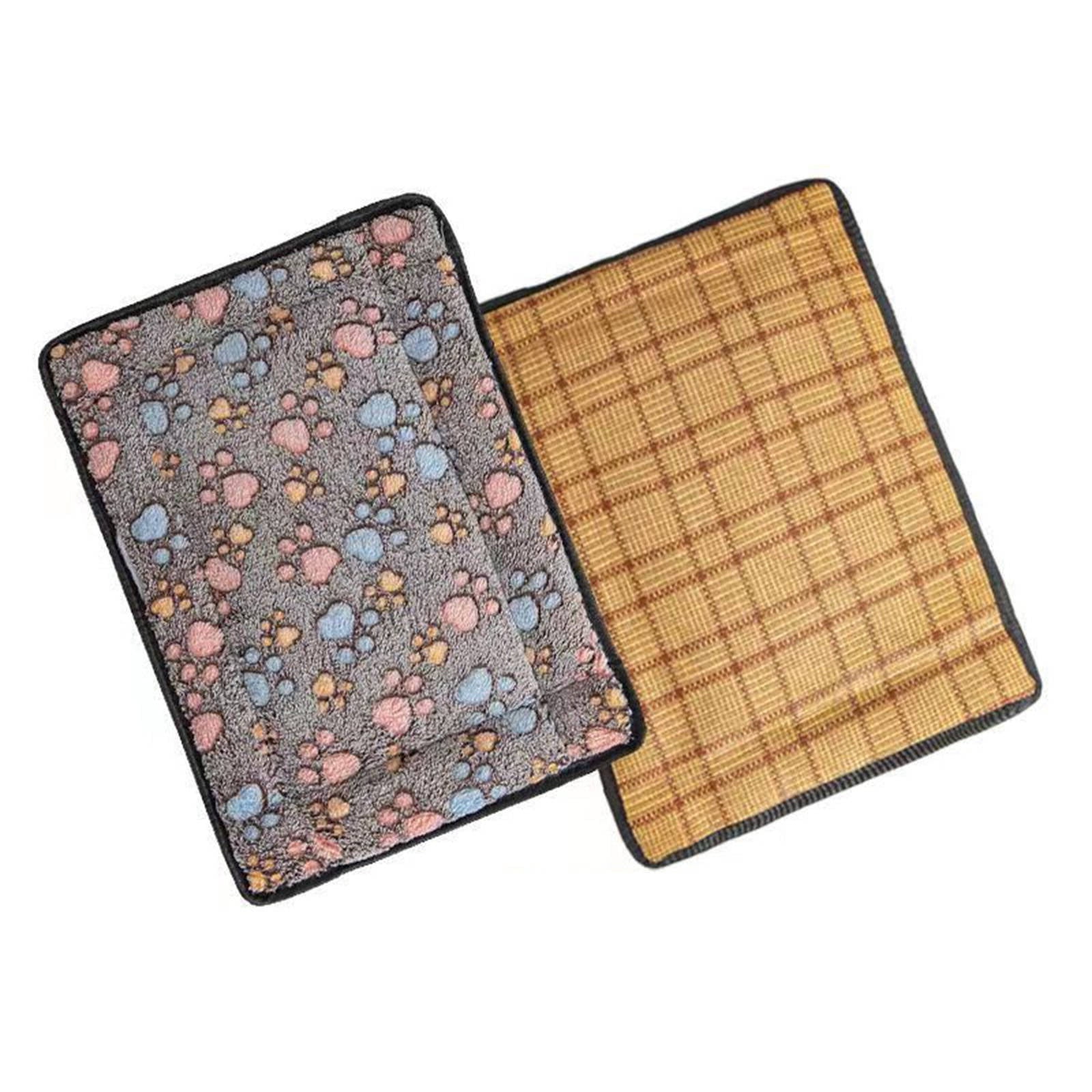 Orthopedic Kennel Pad for Large Dogs Portable Travel Dog Bed Mat Soft Support Cushion for Special Needs Pets Crate