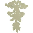 thumbnail image 4 of Ekena Millwork 6 1/2"W x 9"H x 3/4"P Rose & Ribbon Drop Onlay, 4 of 6