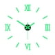 thumbnail image 1 of Relojes de redondos que no hacen tictac Bricolaje con pilas Silencioso Resplandor moderno en la oscuridad Reloj de pared luminoso Pegatinas, 1 of 7