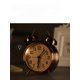 thumbnail image 4 of Reloj despertador de doble campana de 4 pulgadas con retroiluminación, silencioso, sin tictac, funciona con pilas, despertador ruidoso (rosa) (hy), 4 of 5