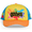 Green-Gushers, variant on – Kraft Mac & Cheese Trucker Hat for Men & Women – Adjustable Mesh Snapback Cap, Retro Food
