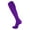 Purple, variant on TCK Elite Champion Solid Knee High Soccer, Football, Baseball proDRI socks (Graphite, Large)