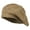 Khaki, variant on Big Size Cotton Rasta Tam Beret - Black XL-3XL