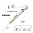 thumbnail image 3 of Artrylin Rechargeable Wand Massager with 10 Powerful Speeds Personal Therapy Body Massager,Portable Massager for Muscle Aches and Sports Recovery (White), 3 of 7