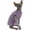 Purple, variant on Cotton Sphynx Cat Clothes Vest for Hairless Cat Knit Stripe T-Shirt Apparel Kitten Summer Shirts for Devon Rex