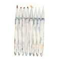 thumbnail image 2 of Nail Brushes, DIY 8pcs Nail Drawing Brush  For Home, 2 of 8