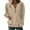 Khaki, variant on Women's Autumn And Winter Casual Comfortable Versatile Solid Color Half Zipper Long Sleeve Sweatshirt Butter Hoodies Women Sweat Top Women Cute Woman Sweatshirt Half Zipper Pullover Women Hoodie Tops