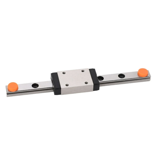 Guida Lineare Miniaturizzata LML9B Larghezza 9mm Con Blocco Scorrevole | Cursore A Ricircolo Di Sfere Per Macchinari Automatici E CNC, Lunghezza 150mm - 2