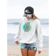 thumbnail image 2 of Beautiful Water Girl  Hoodie Women -Image by Shutterstock, Female Small, 2 of 4