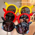 thumbnail image 2 of Pikachu-gafas de sol polarizadas con dibujos animados para niños, lentes de sol con protección UV, accesorios de Pokemon Y2k qym unisex, 2 of 2