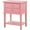 Pink, variant on Glory Furniture Newton 2 Drawer Nightstand in Pink