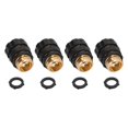 thumbnail image 5 of 4Pcs Garden Hose Quick Connector Brass High Hardness Durable No Leakage Easy Reliable Garden Hose Fittings, 5 of 5