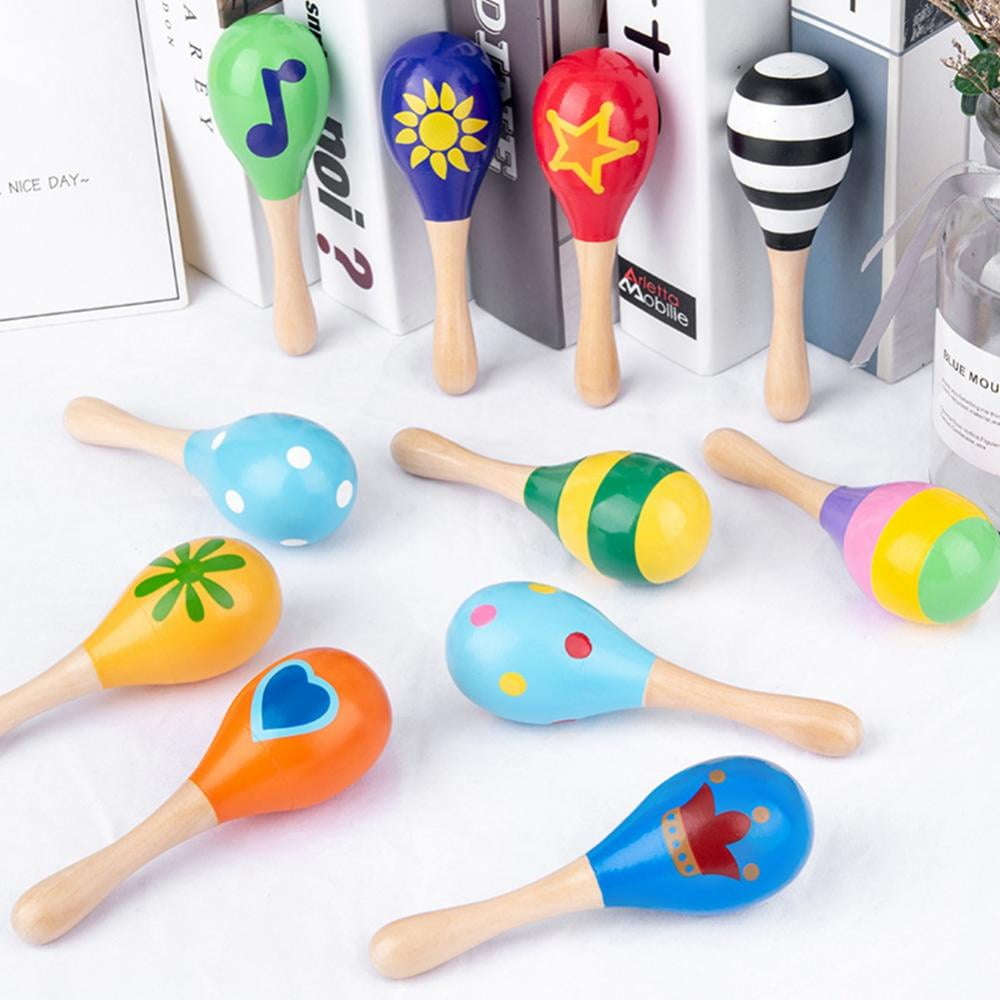 Small Malacas Toy Egg Shaped Wooden Mini Malacas - Buy Maracas,Color Large  Sand Egg,Wooden Mini Malacas Product on