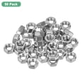 thumbnail image 4 of Uxcell Écrous Hexagonaux Métriques Lot de 50 Filetage M5 x 0.8mm Écrou Hexagonal en Acier Inoxydable, 4 of 5
