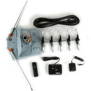 FIVE STAR HD Amplified Motorized Rotating Outdoor TV Antenna, 150 Miles Range, 1 Pack