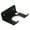 Black, variant on M Buder Wall Mounted Hair Dryer Holder Stainless Steel Hair Blow Dryer Rack Organizer for Home Washroom Bathroom, Black Finish, Space Saving Design, Easy Installation (15 cm / 5.91 inches)