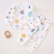thumbnail image 2 of Odeerbi 6M-8Y Boys Girls Algodón Pijama Sets Print Long Johns Pijamas Homewear Niños Camisa de Manga Larga Cuello Redondo Dos Piezas Set, 2 of 3