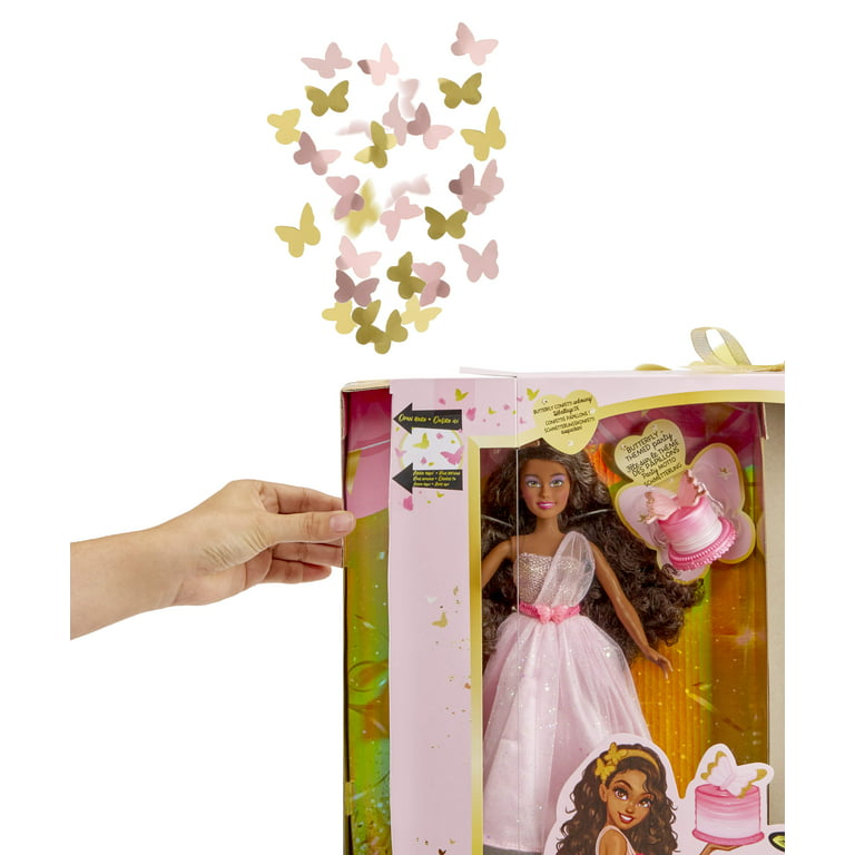 MGA's Dream Ella Let's Celebrate Doll - Yasmin, Pink & Gold