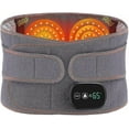 thumbnail image 1 of Heated Back Brace With Vibration Massage, Electric Lower Back Heating Pad Massager, 1 of 5