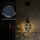 thumbnail image 3 of Solar powered led garden lantern hanging waterproof outdoor light, 3 of 4
