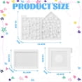 thumbnail image 2 of 4 x 3D House Silicone Molds-Transparent White, 2 of 6