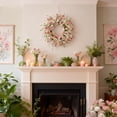 thumbnail image 5 of Idyllic Handmade Artificial Spring Artificial Wreaths, Multicolor, 5 of 6