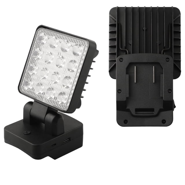 Cordless Work Light Flashlight for Parkside X20V Pap20A1 Pap20A3 18V Battery